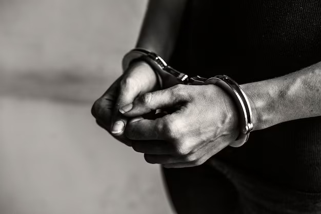 A Person In Handcuffs