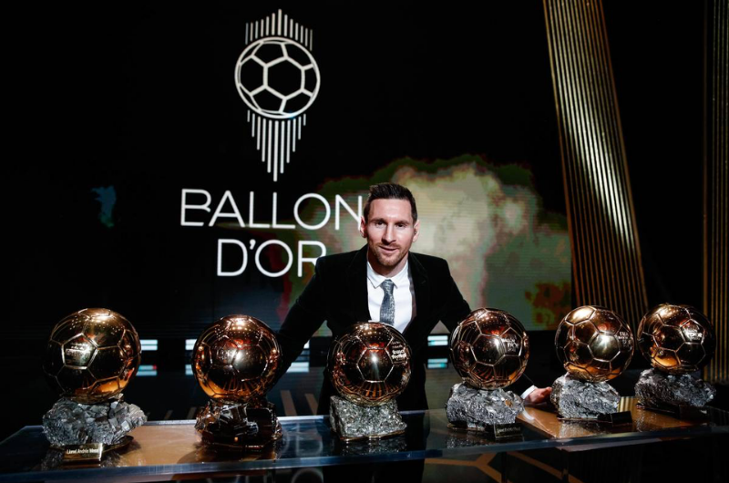 Quả bóng vàng Châu Âu 2021: Messi nhận Quả Bóng Vàng thứ 7 trong 12 năm